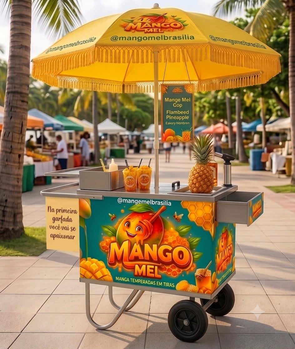 Novo Carrinho Mango Mel